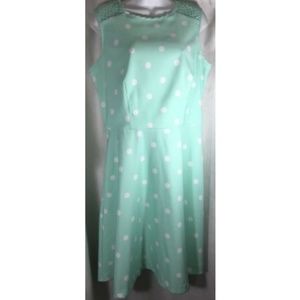 Established 1962 Dress Size 12 Polka Dot